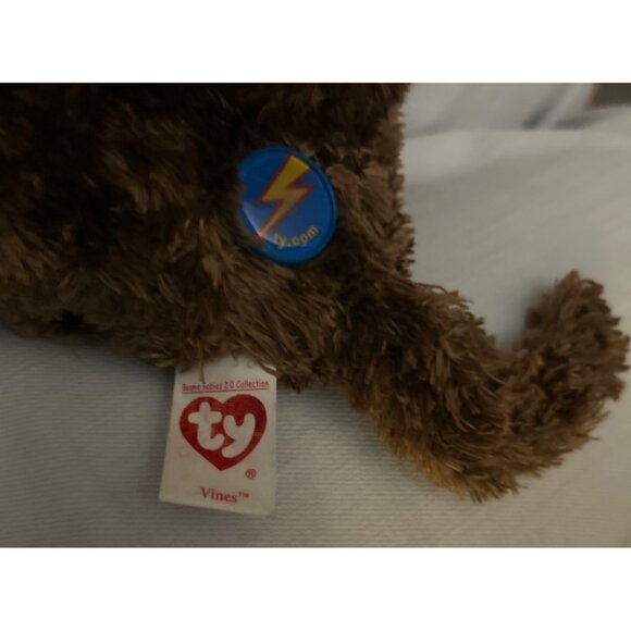 Vines, a Ty Beanie Babies 2007 Monkey Plush Toy 2.0 Collection - Picture 6 of 6